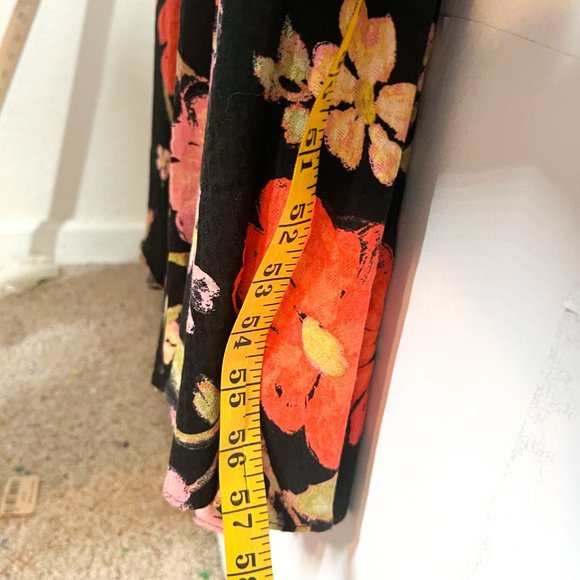 NWT Free People Wisteria Maxi Dress Foral Colorful Open Back Women Size Large - Picture 5 of 9